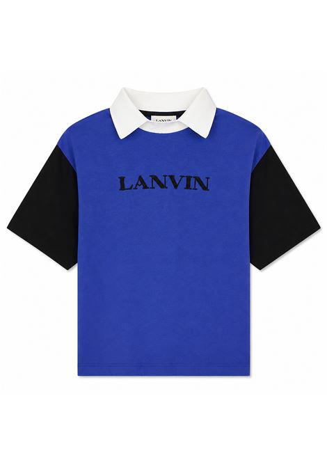 Polo con ricamo LANVIN KIDS | N30431V70